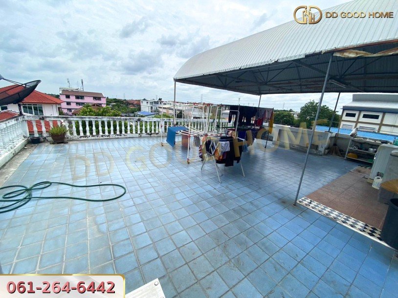 บ้านเดี่ยว หลังมุม 3.5 ชั้น ซอยเพชรเกษม 96 บางแค ใกล้รถไฟฟ้า-9