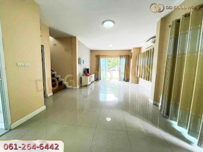 บ้านเดี่ยวพร้อมอยู่ บ้านบุญยกร เลค พาร์ค รังสิตคลอง 6