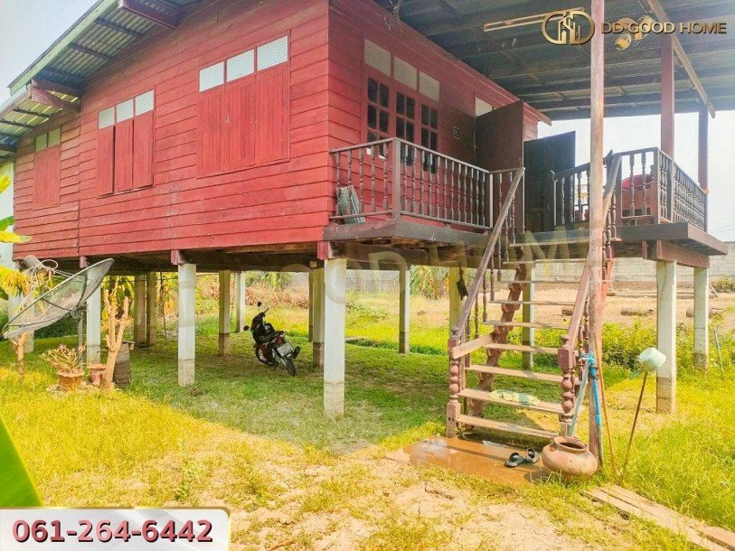 ขายบ้านเดี่ยวชั้นเดียวพร้อมที่ดิน 3 งาน 24 ตารางวา ตำบลยางซ้าย จังหวัดสุโขทัย ราคาพิเศษ!!-7