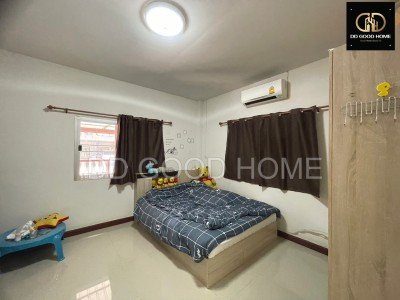 ขายบ้านเดี่ยว 1 ชั้น พร้อมอยู่!! หมู่บ้านพร้อมสุขการ์เด้นโฮม 3