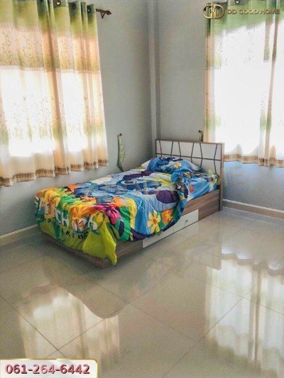 บ้านเดี่ยวชั้นเดียว บ้านสวยพร้อมอยู่ หมู่บ้านฐานมั่งคง (คลองโยง ศาลายา)