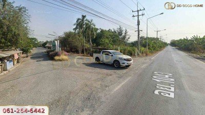 หมู่บ้านร่มรื่นวิลล์ 3 (Baan Romruen Ville 3) วังน้อย อยุธยา ที่ดินถมแล้ว แปลงมุม