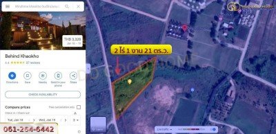 ที่ดินเปล่า 2 ไร่ 1 งาน 21 ตร.ว. ใกล้ รีสอร์ท Behind Khaokho ต.ทุ่งสมอ อ.เขาค้อ