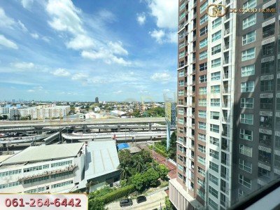 คอนโด แอสปายรัตนาธิเบศร์ 1 (Aspire Rattanathibet 1 condo) นนทบุรี ใกล้สถานีรถไฟฟ้าสายสีม่วงแยกนนทบุรี 1