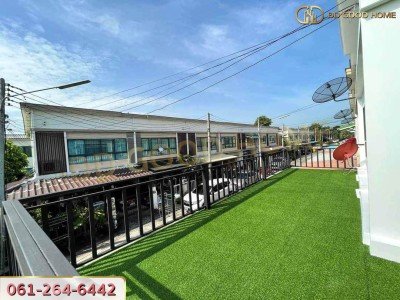 บ้านพฤกษา 83 บรมราชชนนี-สาย 5 (Baan Pruksa 83 Borommaratchachonnani-Sai 5) ต.บางเตย จ.นครปฐม ทาวน์เฮ้าส์ 2 ชั้น หลังริม