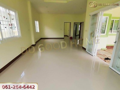 บ้านเดี่ยว 1 ชั้น 66.6 ตร.ว. ต.หัวสำโรง อ.แปลงยาว