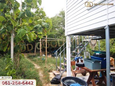 ที่ดิน อ.ด่านมะขามเตี้ย 113 ตร.ว. พร้อมสิ่งปลูกสร้าง ถ.ยางเกาะ-ลำทราย กาญจนบุรี