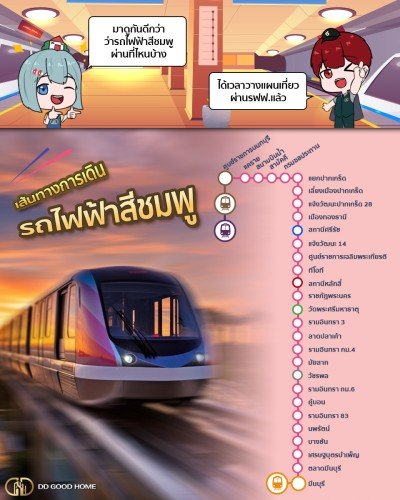  pink train route 