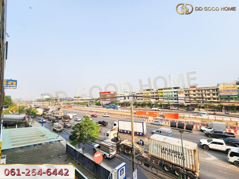 ขายอาคารพาณิชย์ 4.5 ชั้นพร้อมดาดฟ้า 28.40 ตร.ว พร้อมอยู่ ริมถนนพระราม2-11