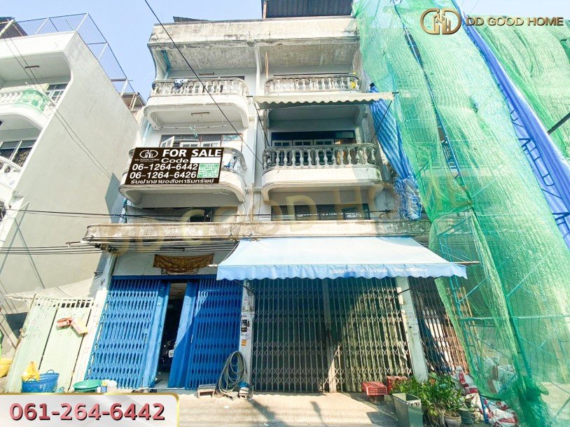 ขายอาคารพาณิชย์ 3.5 ชั้นพร้อมดาดฟ้า ซอยเอกชัย 10/1 ซอยร่วมสุข 1 เขตจอมทอง กทม.-4