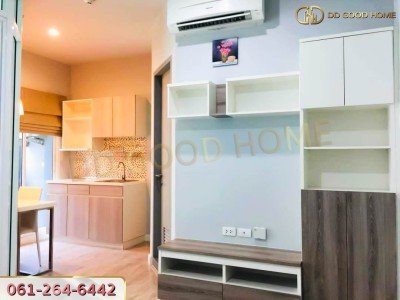 ขายคอนโด Zelle Salaya เซล ศาลายา ตกแต่งบิ้วอินเฟอร์นิเจอร์+พร้อมอยู่