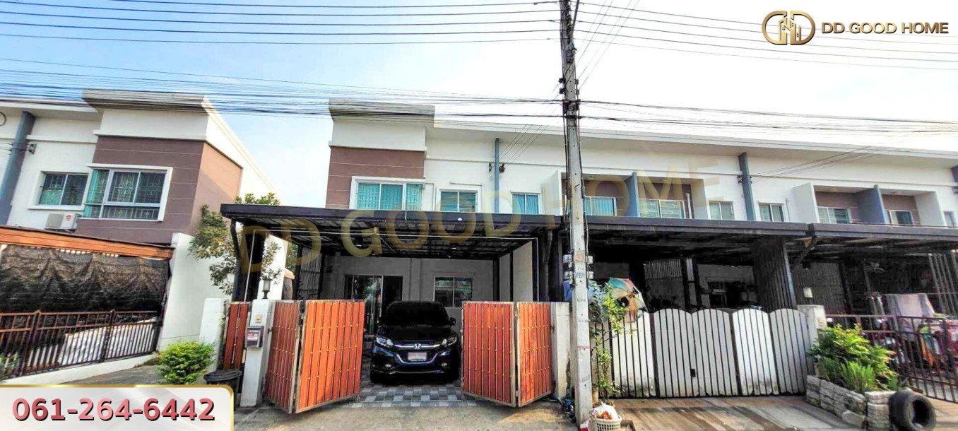 ขายทาวน์เฮ้าส์หลังมุม หมู่บ้านโนโว วิลล์ ลำลูกกา คลอง2 Novo Ville-2