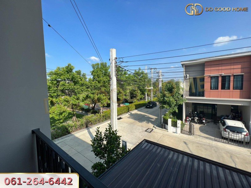 ทาวน์โฮม ชวนชื่นทาวน์ บางใหญ่ หลังมุมติดสวน นนทบุรี-7