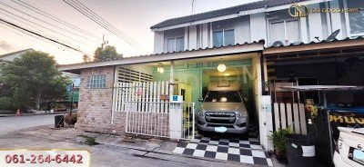 ทาวน์โฮม 2 ชั้น บ้านหลังมุม หมู่บ้านพฤกษา 73 ถนนเศรษฐกิจ สมุทรสาคร พร้อมอยู่-11