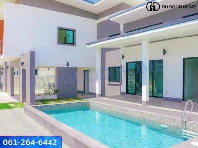 โครงการบ้านไดแอนหัวหิน พลูวิลล่า 4นอน3น้ำ