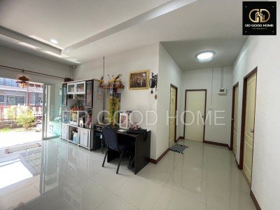 ขายบ้านเดี่ยว 1 ชั้น พร้อมอยู่!! หมู่บ้านพร้อมสุขการ์เด้นโฮม 3