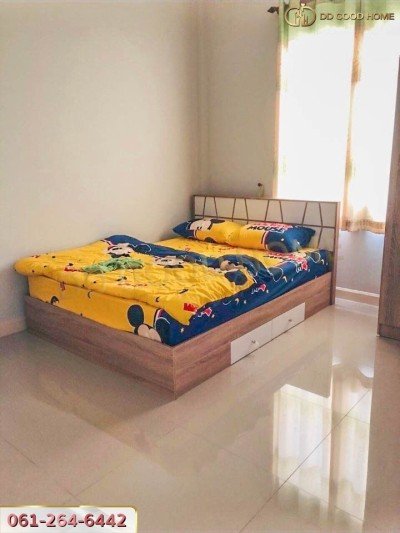 บ้านเดี่ยวชั้นเดียว บ้านสวยพร้อมอยู่ หมู่บ้านฐานมั่งคง (คลองโยง ศาลายา)