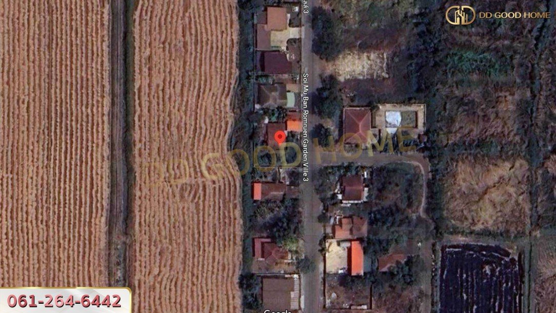 หมู่บ้านร่มรื่นวิลล์ 3 (Baan Romruen Ville 3) วังน้อย อยุธยา ที่ดินถมแล้ว แปลงมุม-6