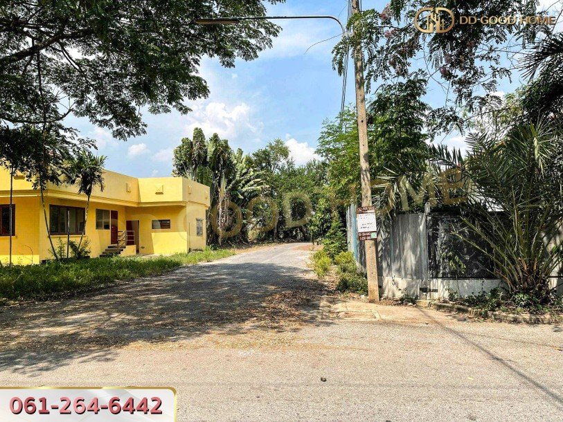 หมู่บ้านร่มรื่นวิลล์ 3 (Baan Romruen Ville 3) วังน้อย อยุธยา ที่ดินถมแล้ว แปลงมุม-4