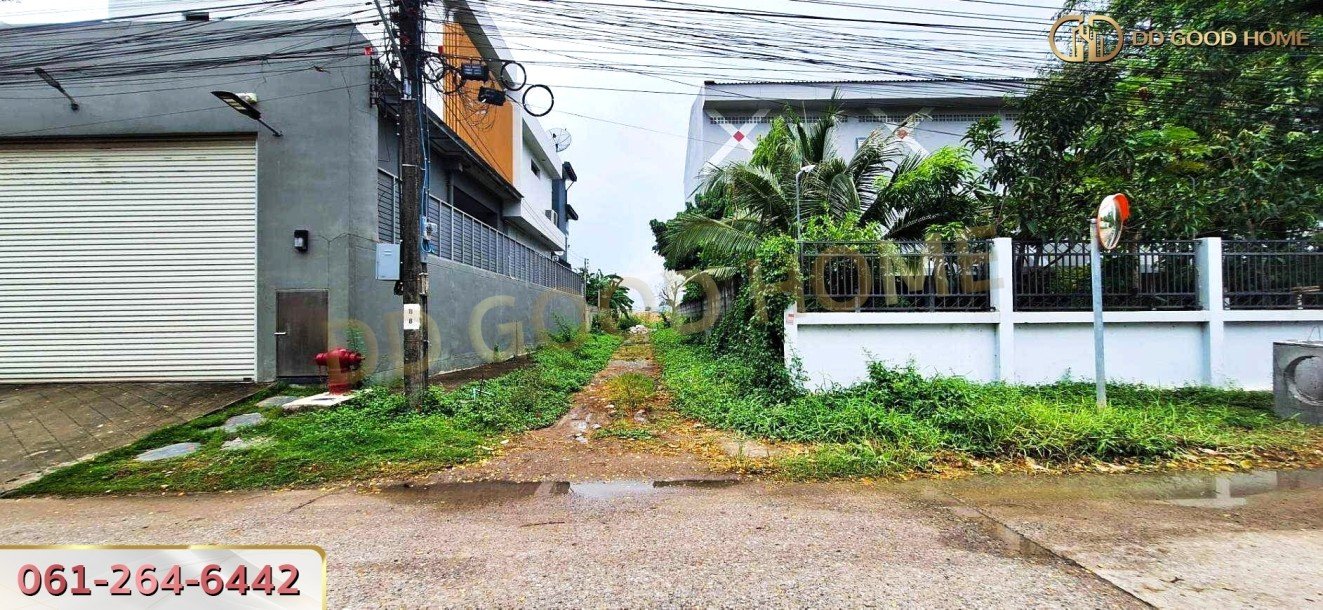 ที่ดินเปล่า ซ.ร่วมมิตรพัฒนา ถนนวัชรพล บางเขน บรรยากาศร่มรื่น เป็นส่วนตัว-3