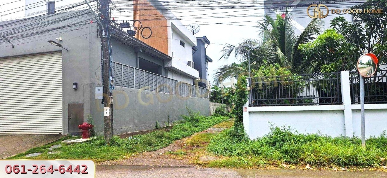 ที่ดินเปล่า ซ.ร่วมมิตรพัฒนา ถนนวัชรพล บางเขน บรรยากาศร่มรื่น เป็นส่วนตัว-5