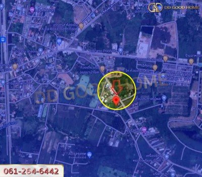 ขายที่ดินเปล่าถมแล้ว 124 ตร.ว. ที่สวย ทำเลทอง อ.บางละมุง จ.ชลบุรี