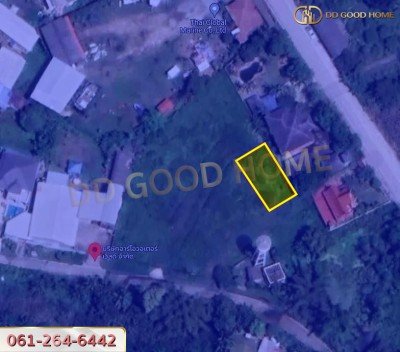 ขายที่ดินเปล่าถมแล้ว 124 ตร.ว. ที่สวย ทำเลทอง อ.บางละมุง จ.ชลบุรี