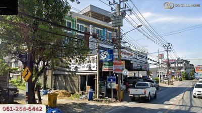 ที่ดินซอยวัดพระเงิน พร้อมสิ่งปลูกสร้าง อาคาร 3 ชั้น พร้อมที่จอดรถ อ.บางใหญ่ จ.นนทบุรี