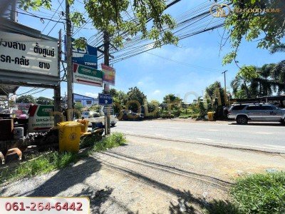 ที่ดินซอยวัดพระเงิน พร้อมสิ่งปลูกสร้าง อาคาร 3 ชั้น พร้อมที่จอดรถ อ.บางใหญ่ จ.นนทบุรี