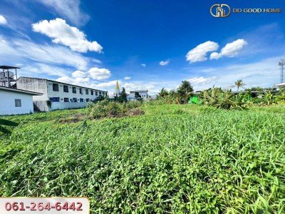 ที่ดินเปล่ายังไม่ถมขนาด 114 ตร.ว. ในซอยโกสุมรวมใจ ใกล้วัดเวฬุวนาราม(วัดไผ่เขียว)