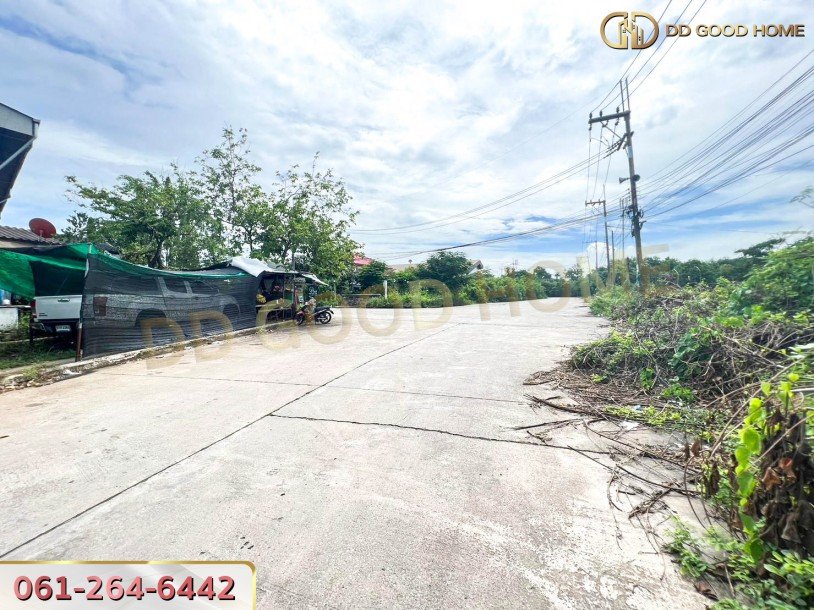 ที่ดินเปล่าถมแล้ว 2 ไร่ 1 งาน 47 ตร.ว. สามารถสร้างโรงงานในซอยศาลเจ้า เลียบคลองสี่วา ต.คอกกระบือ จ.สมุทรสาคร-6