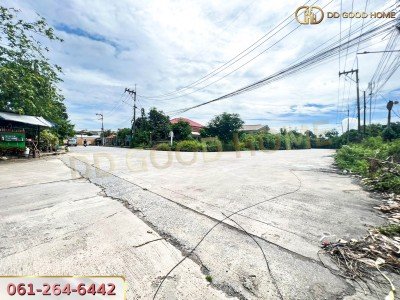 ที่ดินเปล่าถมแล้ว 2 ไร่ 1 งาน 47 ตร.ว. สามารถสร้างโรงงานในซอยศาลเจ้า เลียบคลองสี่วา ต.คอกกระบือ จ.สมุทรสาคร