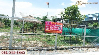 ที่ดินเปล่าถมแล้ว 136 ตร.ว. ต.นราภิรมย์ อ.บางเลน